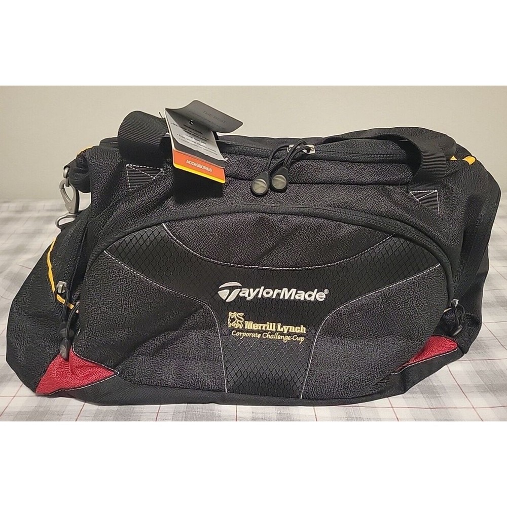 TaylorMade Duffle Black Merril Lynch Corporate Challenge Cup Golf Bag